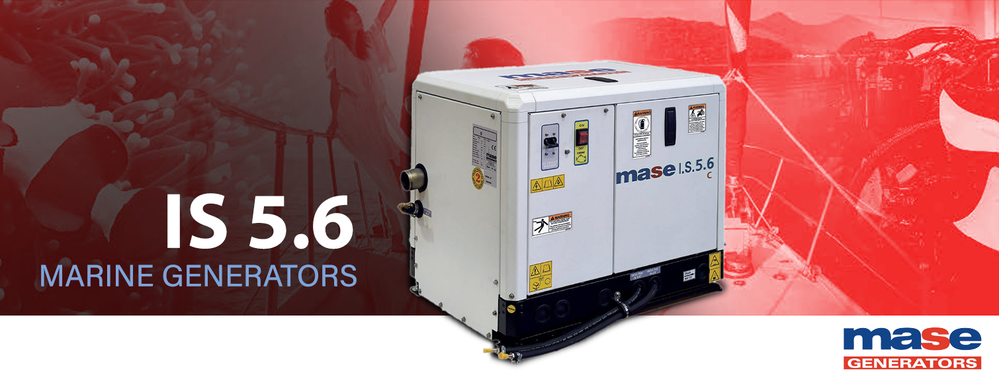 MASE GENERATORS - INTERCOOLER IS 5.6 - 5.6 KW - 60Hz - 3600 RPM IS-5-6 - MAIN